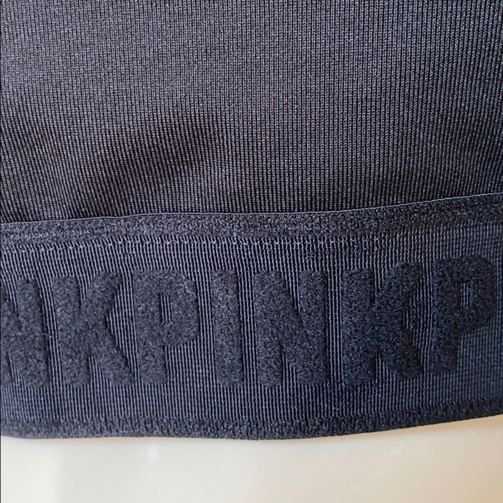 PINK Victoria’s Secret black sports bra S